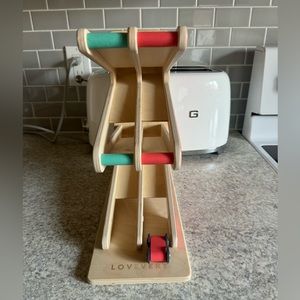 Lovevery Race & Chase Race Track Car Toy